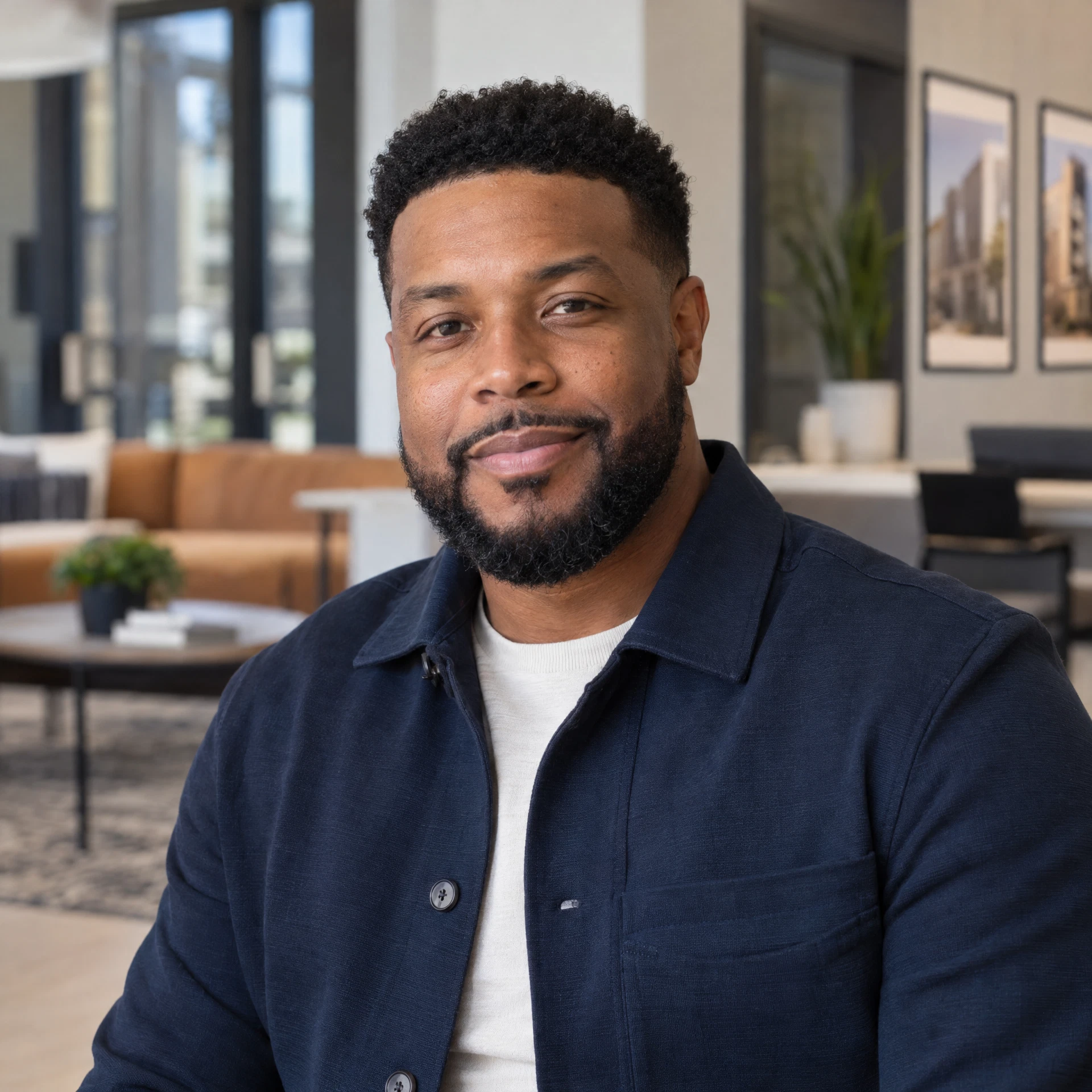Editorial portrait of Andre Bennett, Corporate Leasing Educator